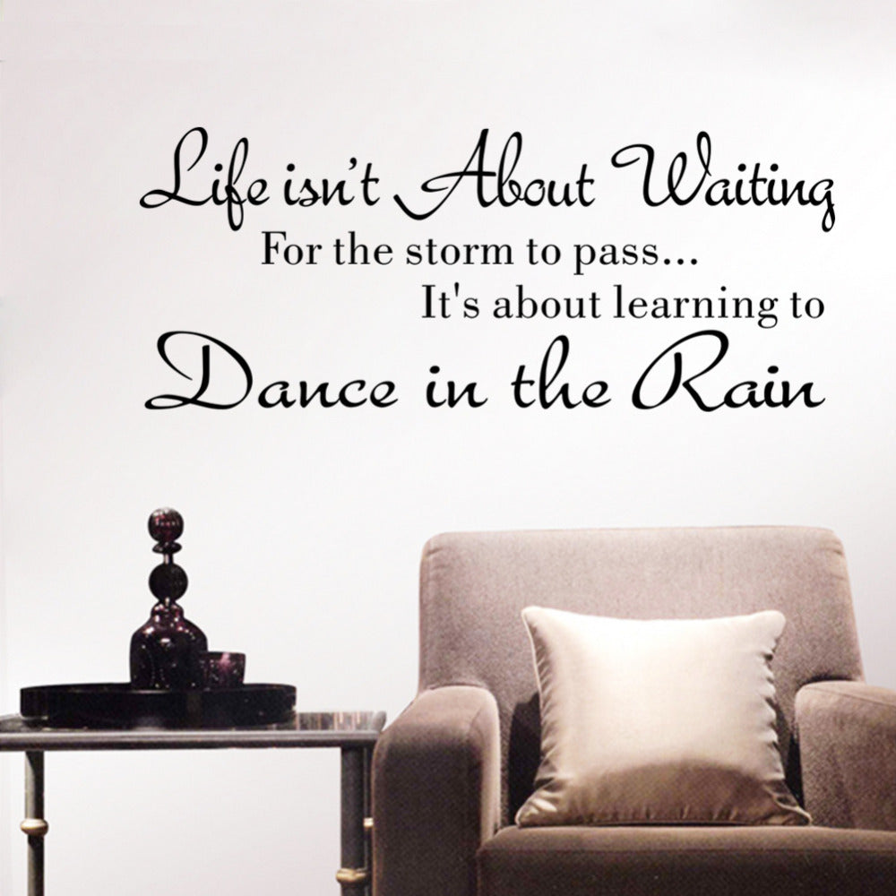 Dancing In The Rain Vinyl Decal Sticker