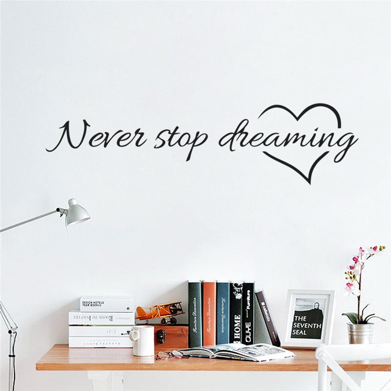 Keep Dreaming Wall Decor Sticker