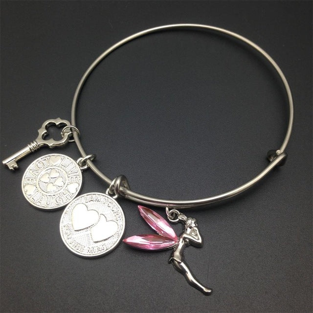 Stainless Steel Expandable Wire Bangle